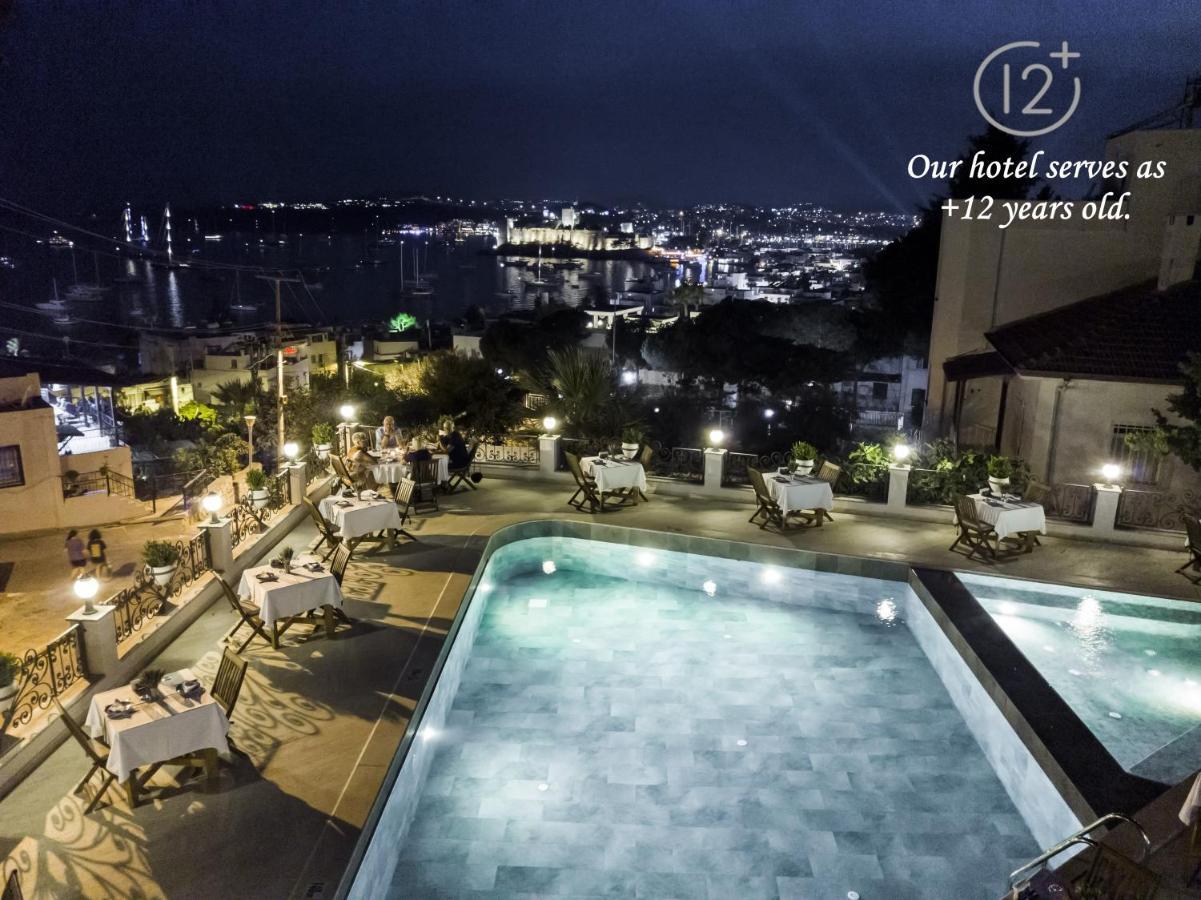 Manzara Boutique Hotel - Adults Only Bodrum Bagian luar foto