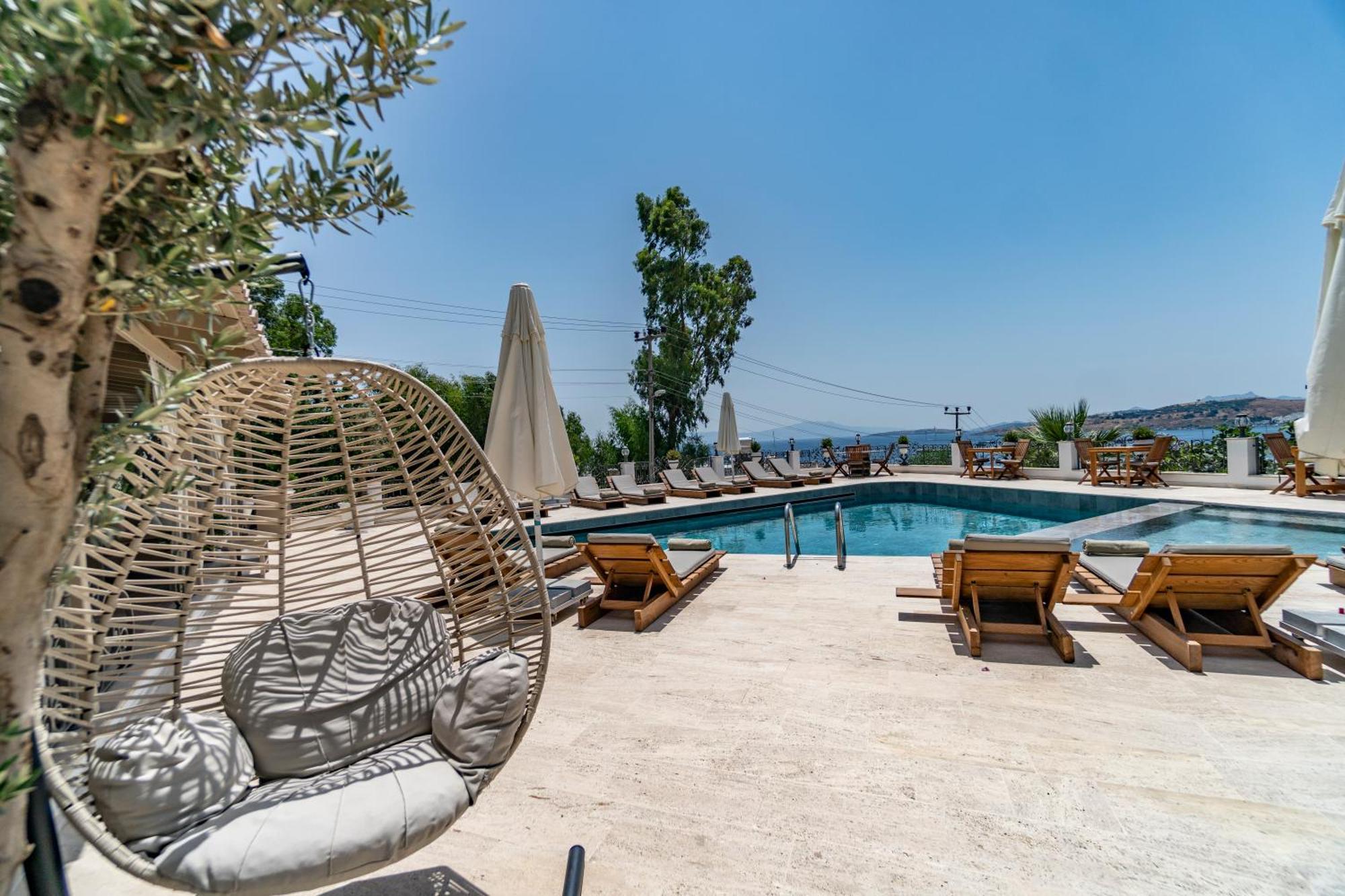 Manzara Boutique Hotel - Adults Only Bodrum Bagian luar foto